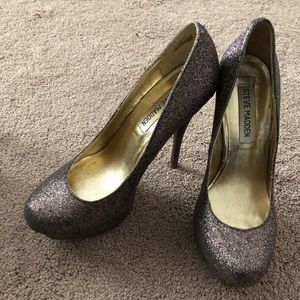 Steve Madden sparkly heels